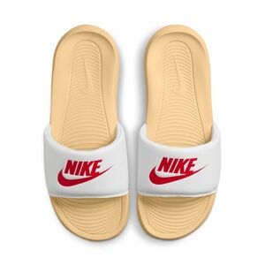 Nike Victori One Slide Summit White / University Red